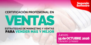 Certificacion Profesional en Ventas - 2do Semestre
